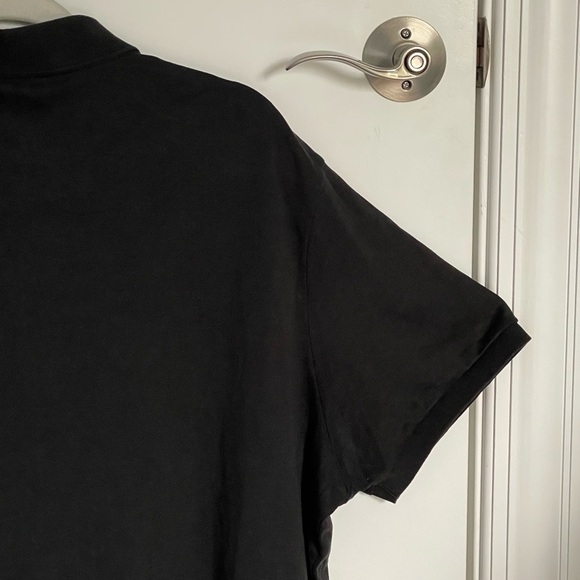 Lacoste Black Short Sleeve Pima Jersey Interlock Regular Fit Polo 3XL 47563 - Picture 11 of 12